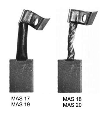 Carbon Brush, starter (SMASX-19-20)