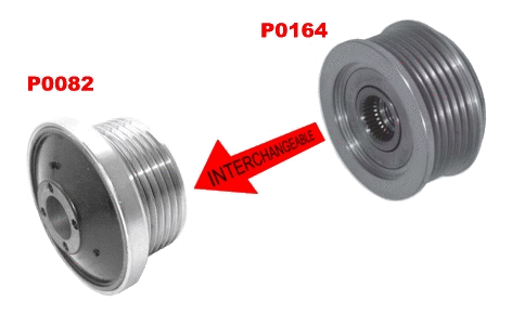 Alternator Freewheel Clutch (P0082)