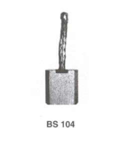 Carbon Brush, starter (SBSX-104)