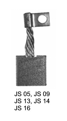 Carbon Brush, starter (SJSX-16)