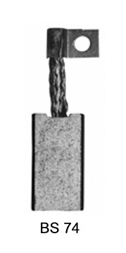 Carbon Brush, starter (SBSX-74)