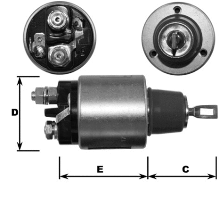 Solenoid Switch, starter (E3692)