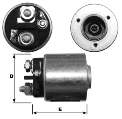 Solenoid Switch, starter (E7470)
