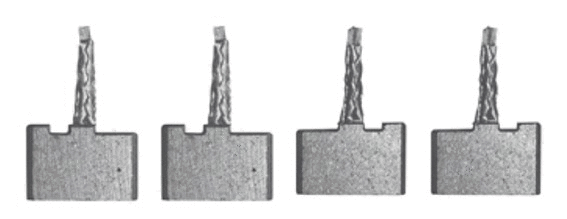 Carbon Brush, starter (SBSX-182-183B)