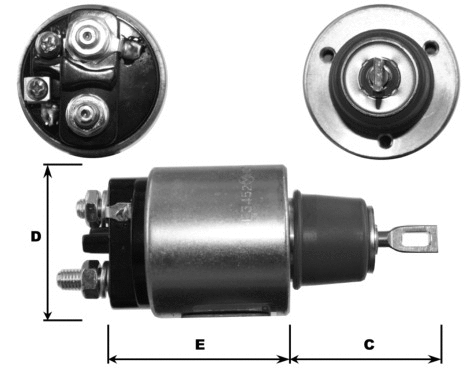 Solenoid Switch, starter (E3452)