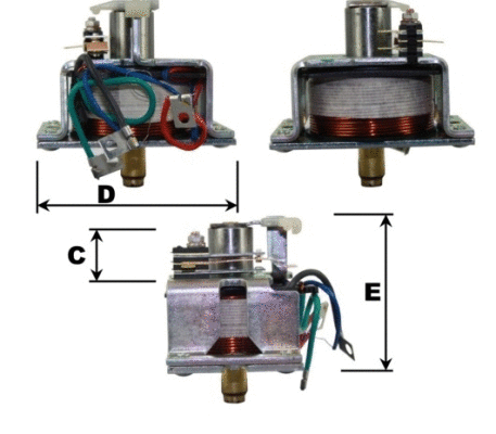 Solenoid Switch, starter (E3361-1)