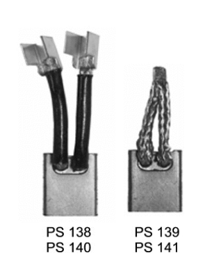 Carbon Brush, starter (SPSX-140-141)
