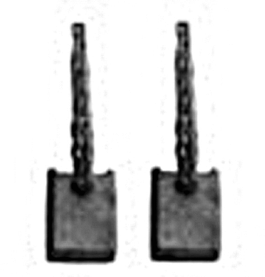 Carbon Brush, starter (SBSX-204-205)