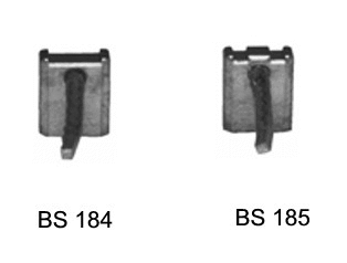 Carbon Brush, starter (SBSX-184-185)