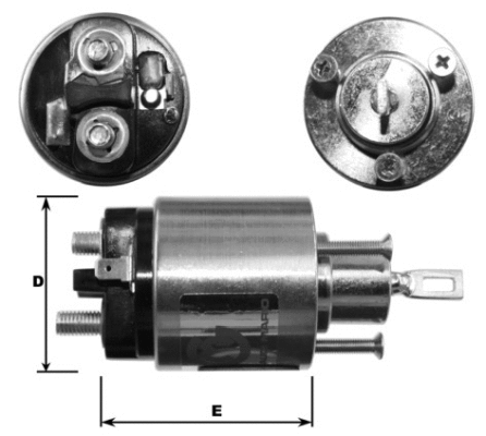 Solenoid Switch, starter (E3718)