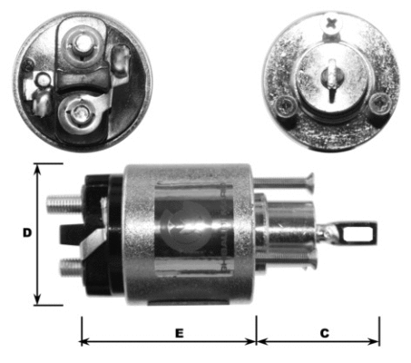 Solenoid Switch, starter (E3694)