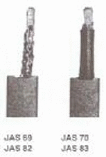 Carbon Brush, starter (SJASX-82-83)