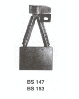 Carbon Brush, starter (SBSX-147)