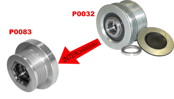 Alternator Freewheel Clutch (P0083)