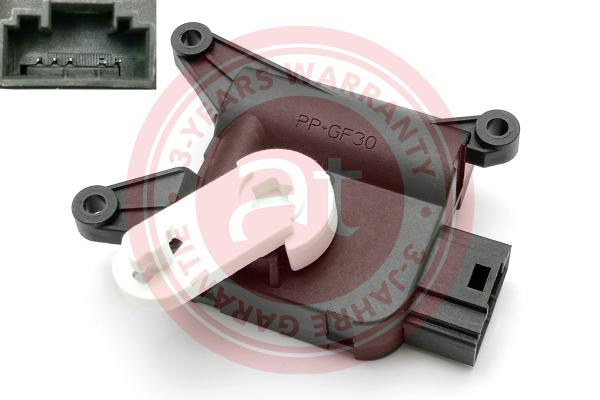 Actuator, blending flap