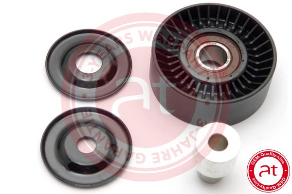 Mounting Set, tensioner-/return pulley (V-ribbed belt)