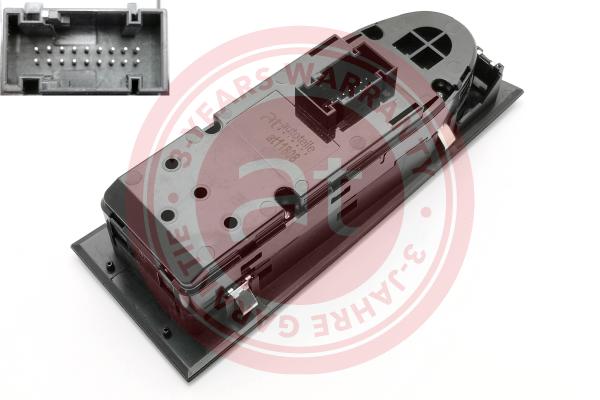 Switch, window regulator