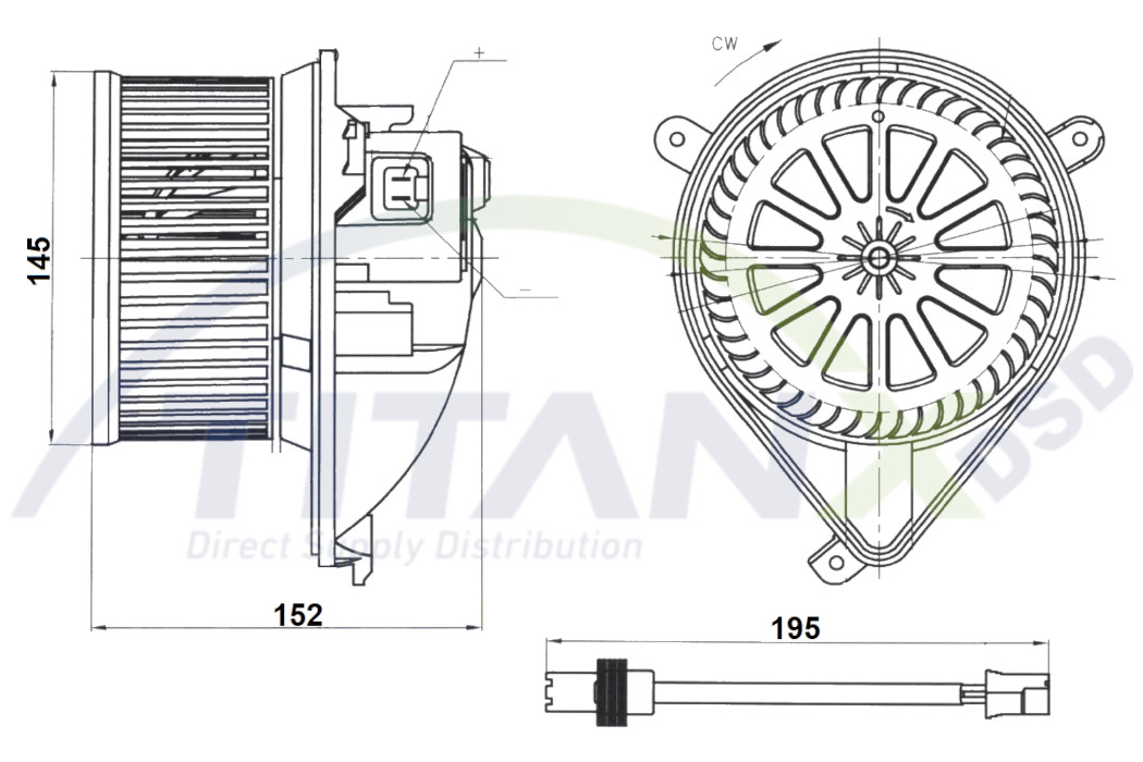 Interior Blower (BL319002)