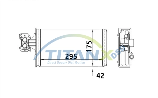 Heat Exchanger, interior heating (HT159001)