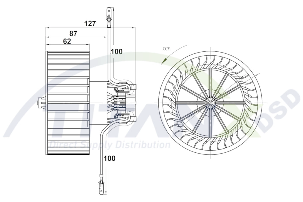 Interior Blower (BL359001)
