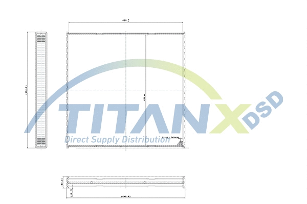 Core, radiator (WX159004)