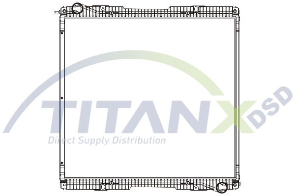 Radiator, engine cooling (RD149013)