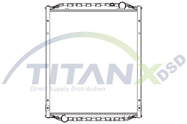 Radiator, engine cooling (RD139013)