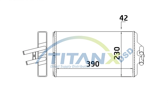 Heat Exchanger, interior heating (HT119001)