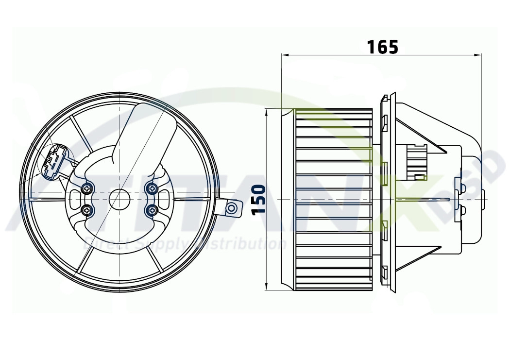 Interior Blower (BL119004)