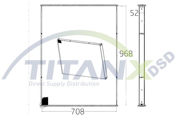 Core, radiator (WX169004)