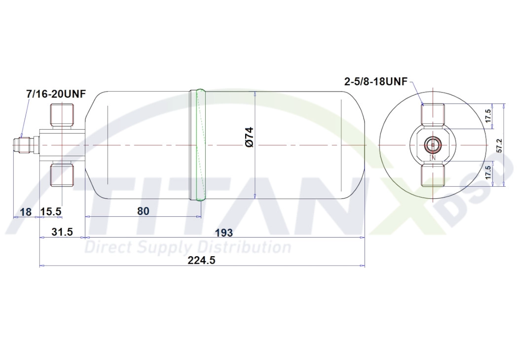 Dryer, air conditioning (DR159001)