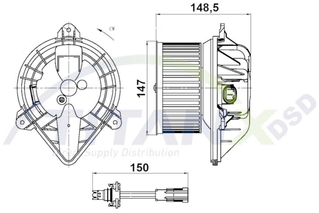 Interior Blower (BL369001)