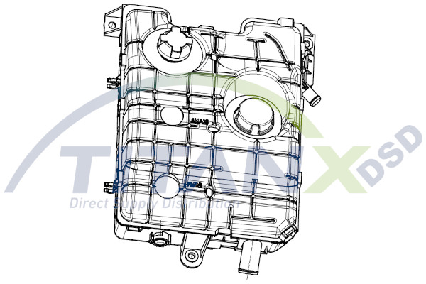 Water Tank, radiator (XT129002)