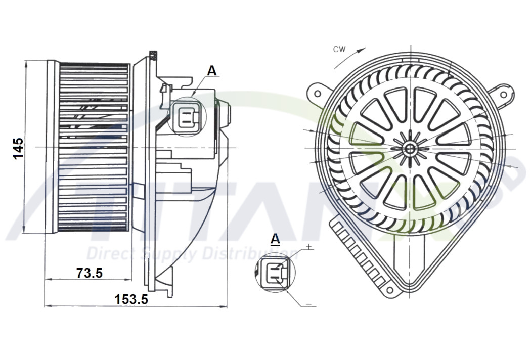 Interior Blower (BL319001)