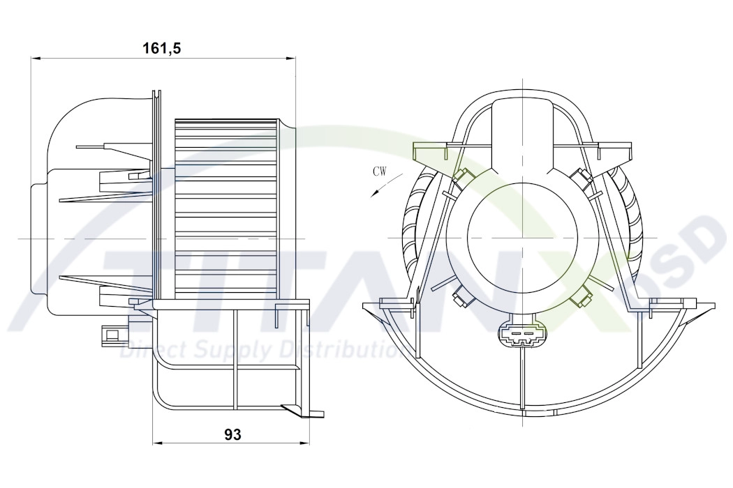 Interior Blower (BL339005)