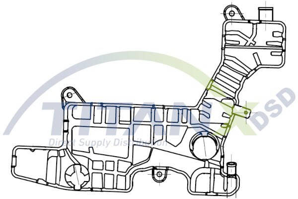 Water Tank, radiator (XT129006)