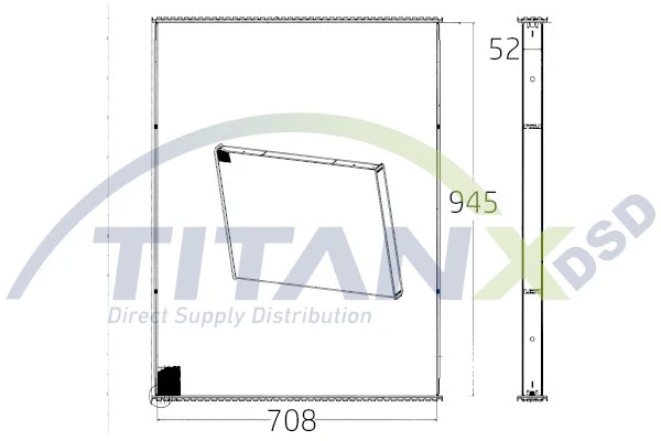 Core, radiator (WX139001)