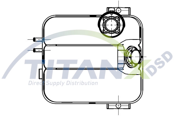 Water Tank, radiator (XT129003)