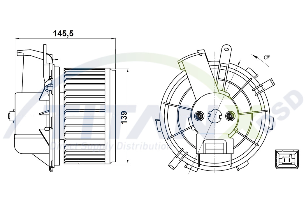 Interior Blower (BL359004)