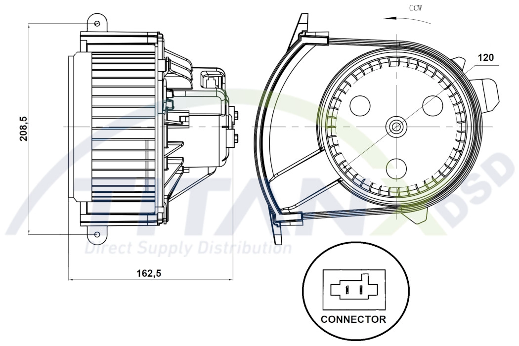 Interior Blower (BL369003)