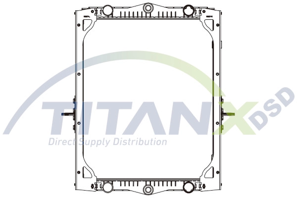 Radiator, engine cooling (RD179013)