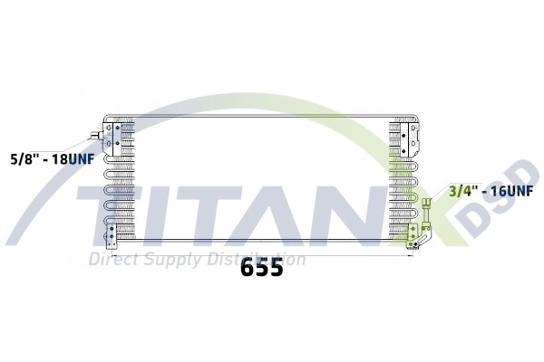 Condenser, air conditioning (CD129002)