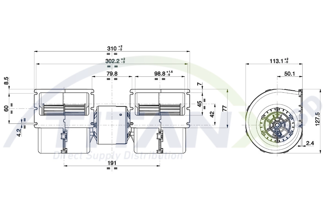 Interior Blower (BL909005)