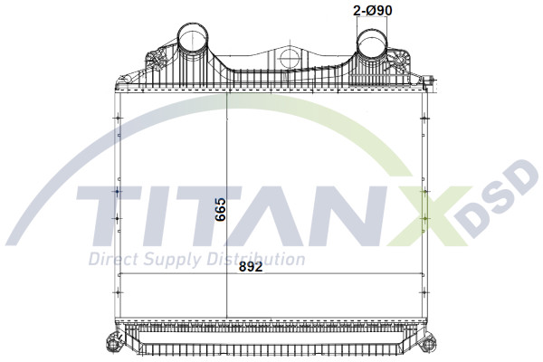 Charge Air Cooler (IC139004)