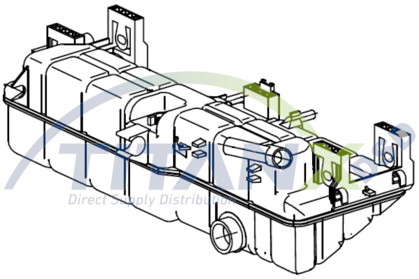 Water Tank, radiator (XT119002)