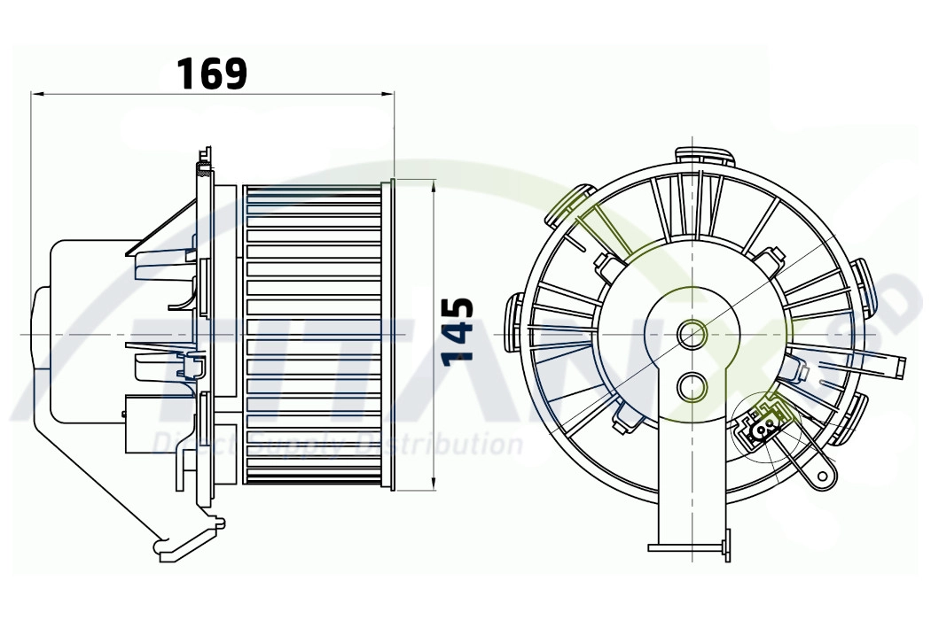 Interior Blower (BL319008)