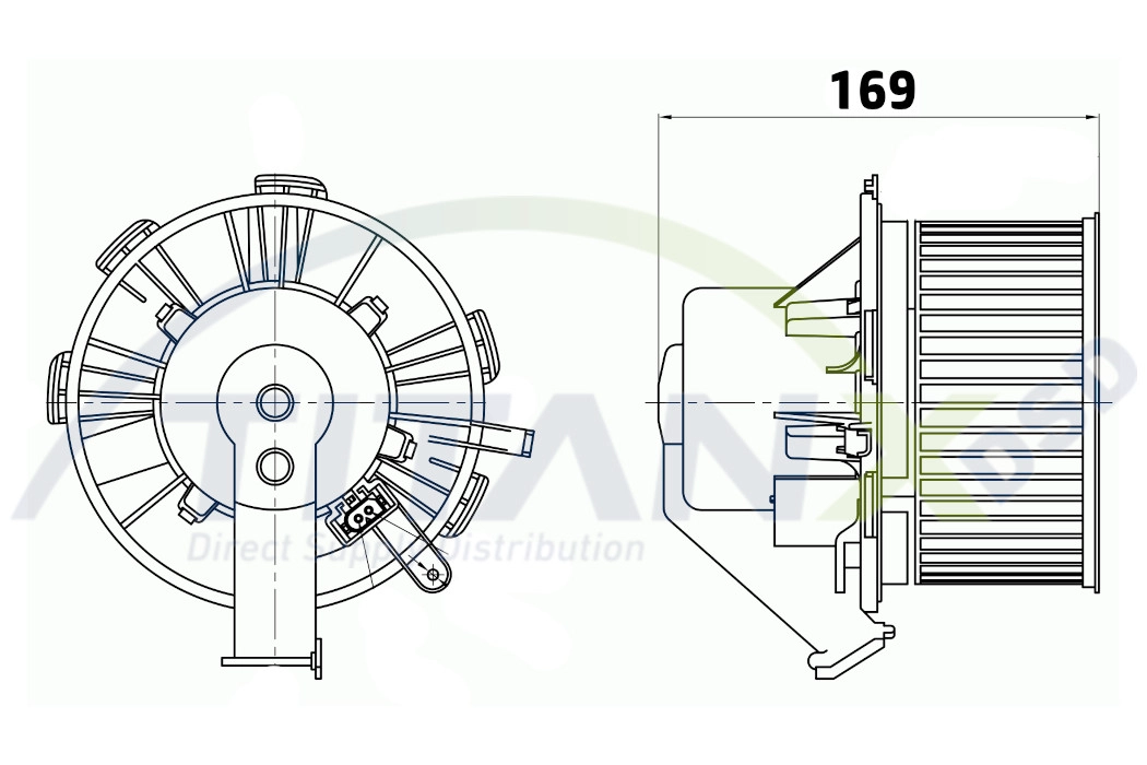 Interior Blower (BL319007)