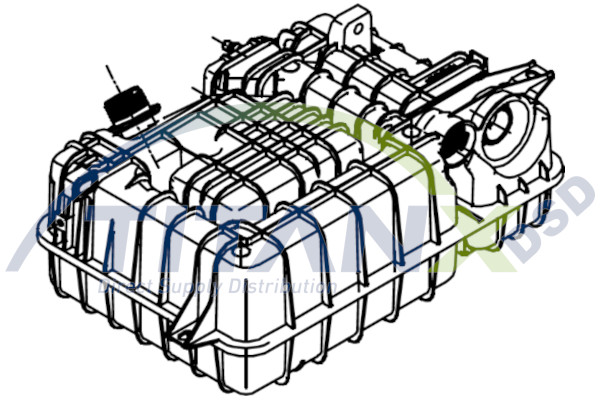 Water Tank, radiator (XT119006)