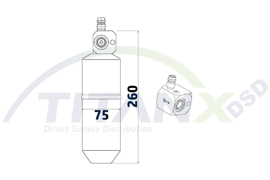 Dryer, air conditioning (DR509006)
