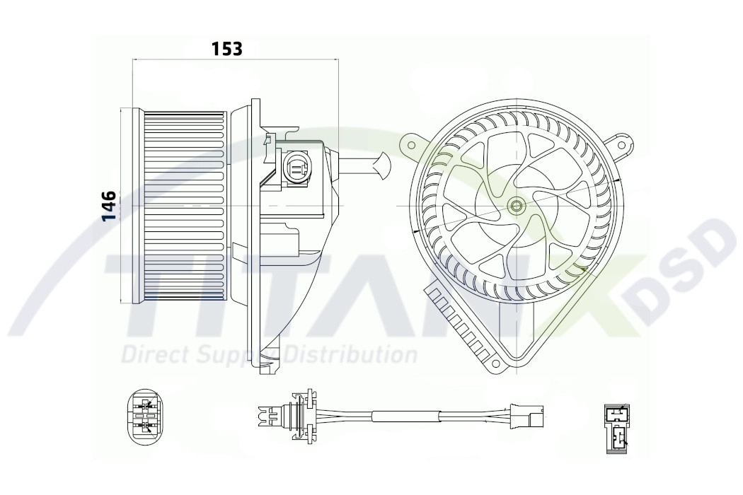 Interior Blower (BL319004)